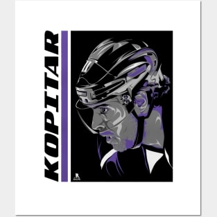 Anze Kopitar Los Angles Liquefy Posters and Art